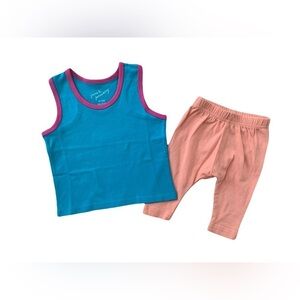 June & January Size 6-12 Months Tank Top and Leggings Bundle